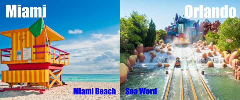 Florida Rüyası Miami (3) - Orlando (3)