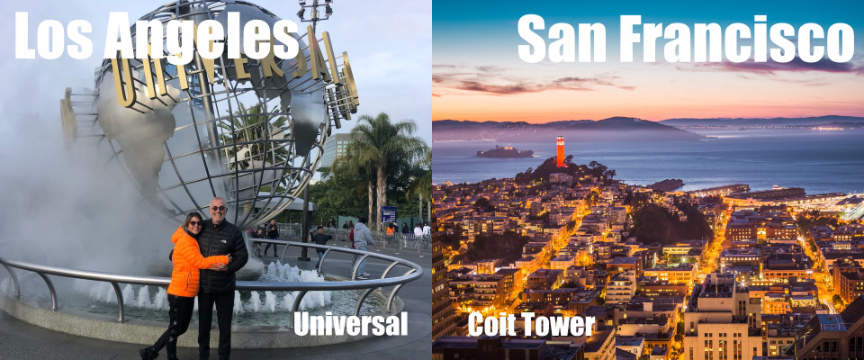 Büyük Amerika New York (3) - Los Angeles (3) - Las Vegas (2) - San Francisco (2)